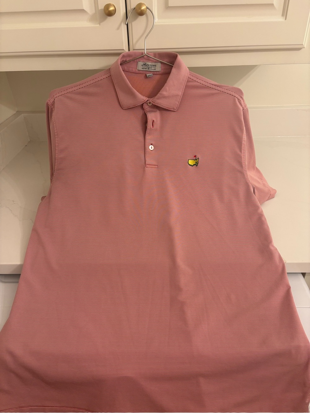 Masters Light Pink Short Sleeve Polo